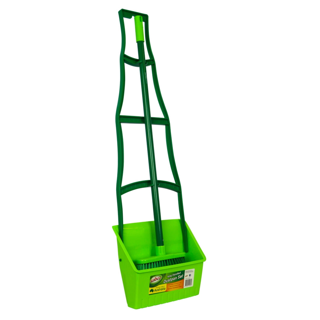 Sabco Dustpan Set Long Handled