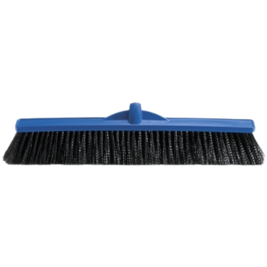 Oates Broom Ex-Stiff Blue 600mm Each