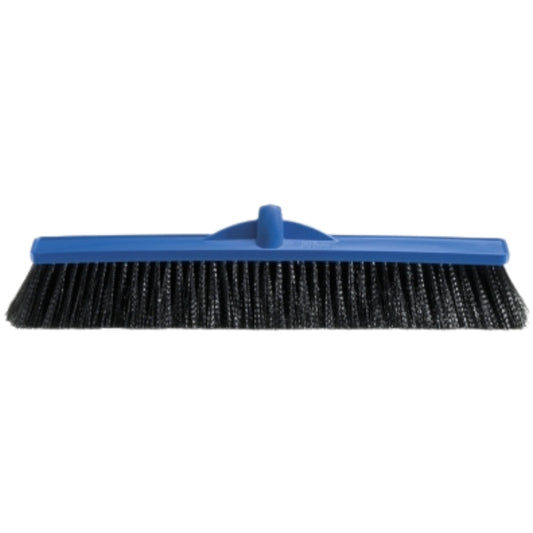 Oates Broom Ex-Stiff Blue 600mm Each