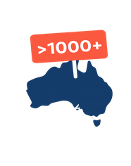 1000+ Aussie Businesses Supplied