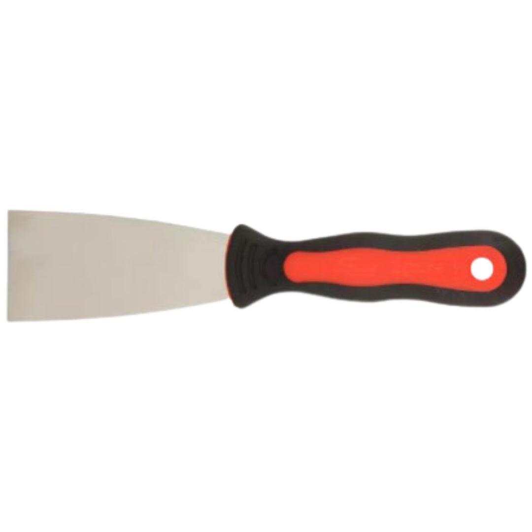 Paint Scraper — 50mm, With Rubber Handle