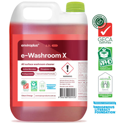 Enviroplus Concentrated Washroom Cleaner e-Washroom X E1 — 2.5L