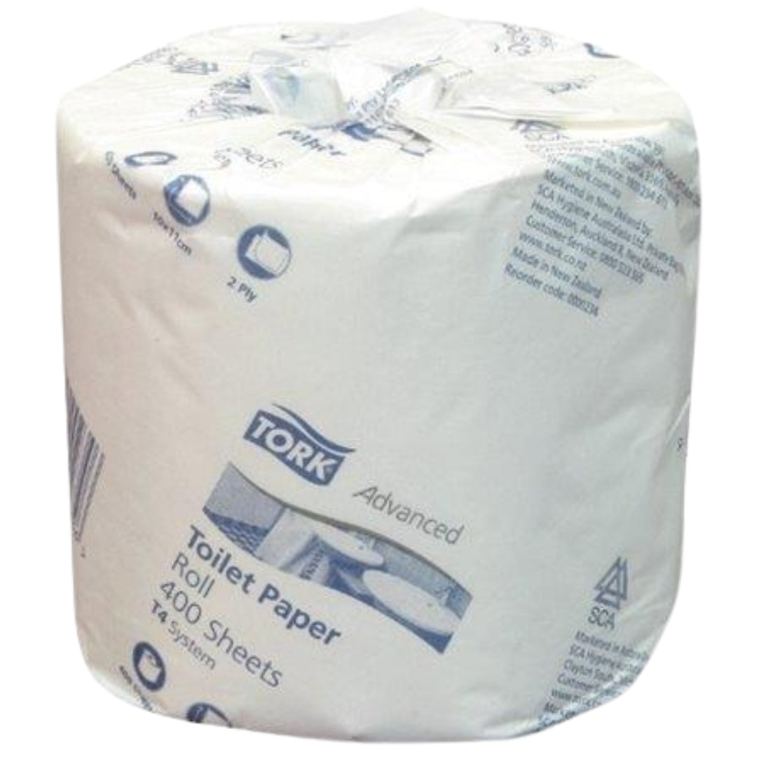 Tork Toilet Tissue Advanced 2 Ply 400 Sheet Carton of 48