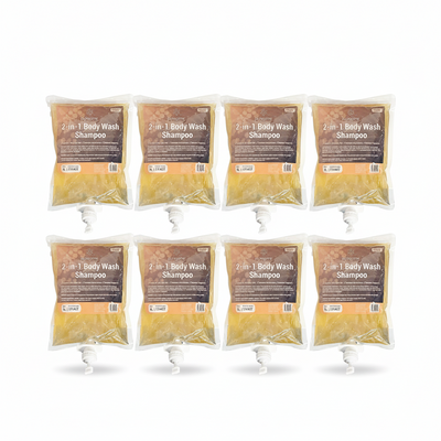 Puregiene Bodywash/Shampoo Refill — 1L, Carton of 8