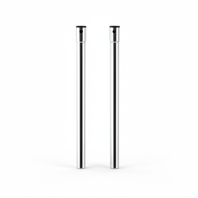 Chrome Wand With Cuff 2-Piece 32mm Kit