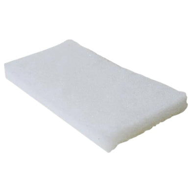 Cleanmax Scourer Polish Pad Economy White