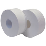 Puregiene Jumbo Toilet Tissue Virgin — 2 Ply, 300m, Carton of 8