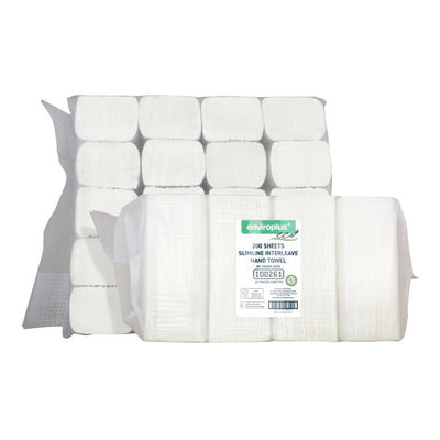 Enviroplus Slimline Interleaved Hand Towel Eco — Carton of 4000