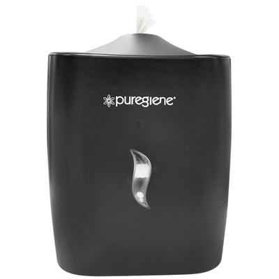Puregiene Wipe Dispenser — Wall Mount, Black