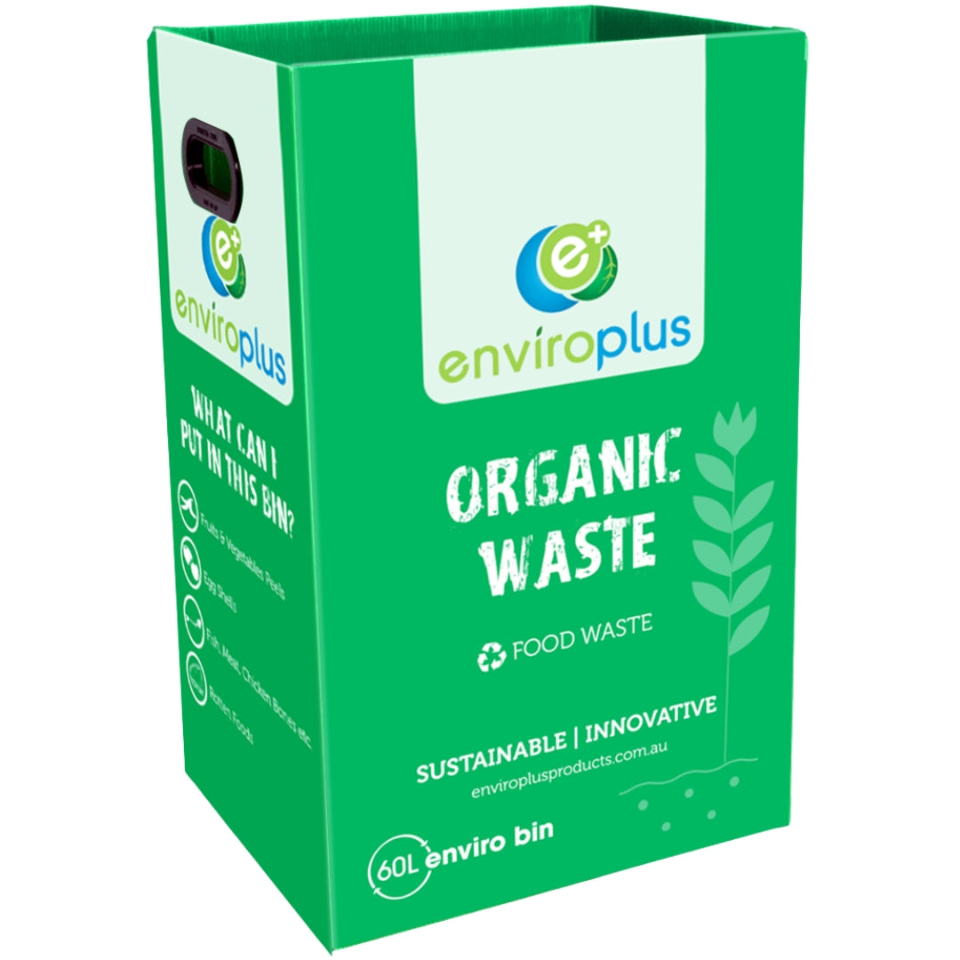Enviroplus Envirobin Organic Waste Green 60L Each