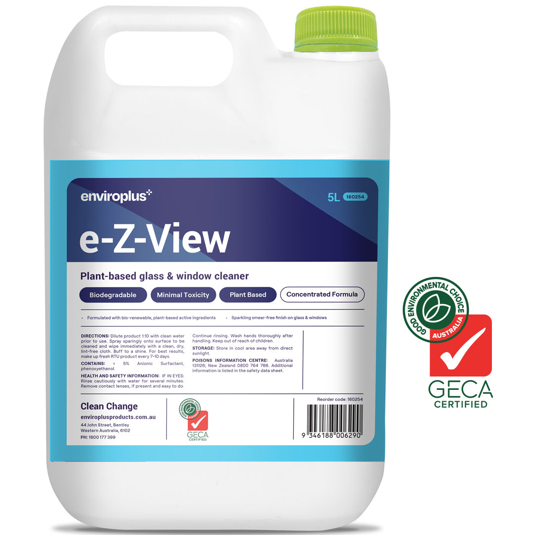 Enviroplus Glass Cleaner e-Z-View 5L Each