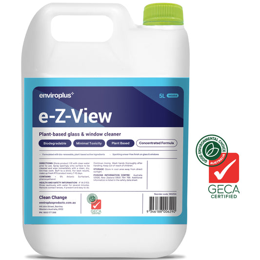 Enviroplus Glass Cleaner e-Z-View 5L Each