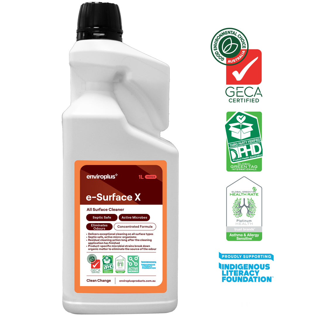 Enviroplus Concentrated Multipurpose Surface Cleaner e-Surface X 1L Each