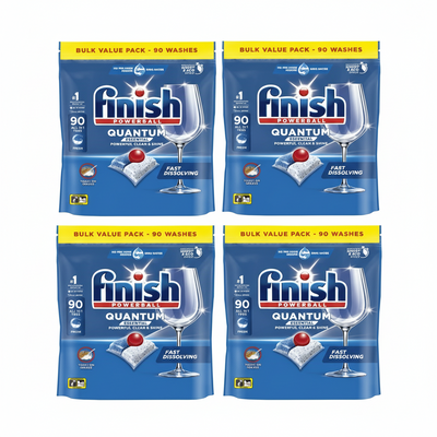 Finish Powerball Quantum Essential Fresh Dishwasher Tablets — 80 Pack