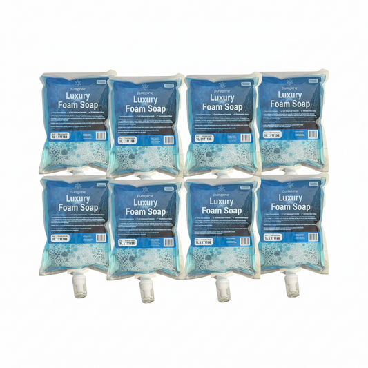 Puregiene Luxury Foam Soap Refill 1L Carton 8