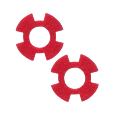 I-Mop XL Everyday Cleaning Pads — K.20.72.0213.1, Red, Set of 2