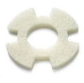I-Mop XL Polishing Pads — K.20.72.0213.2, White, Set of 2