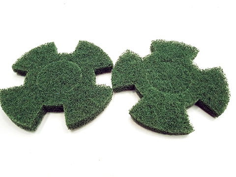 I-Mop XL Cleaning Pads Heavy Duty K.20.72.0213.64 Green Set 2