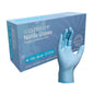 Puregiene Heavy Duty Nitrile Gloves Powder Free Blue Medium Box 100