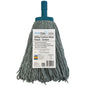 Cleanmax Cotton Mop Head Contractor Green 400g Each