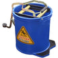 Cleanmax Mop Wringer Bucket Contractor Blue 16L Each