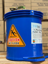 Cleanmax Contractor Mop Wringer Bucket — side view