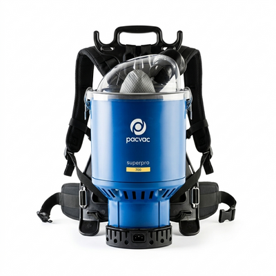 Pacvac Superpro 700 Backpack Vacuum — Commercial HEPA