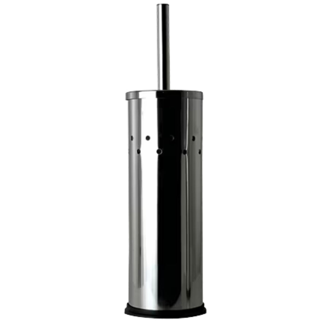 Oates Toilet Brush Set Enclosed Stainless Steel Each