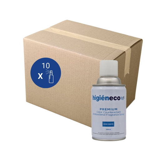 Higieneco Metered Air Freshener Mango Madness 6000 Spray Pack 10