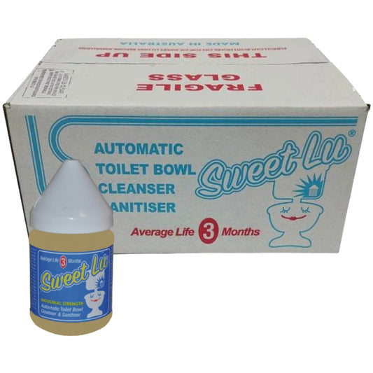 Sweet Lu Toilet Bowl Maintainer Clear Carton 12
