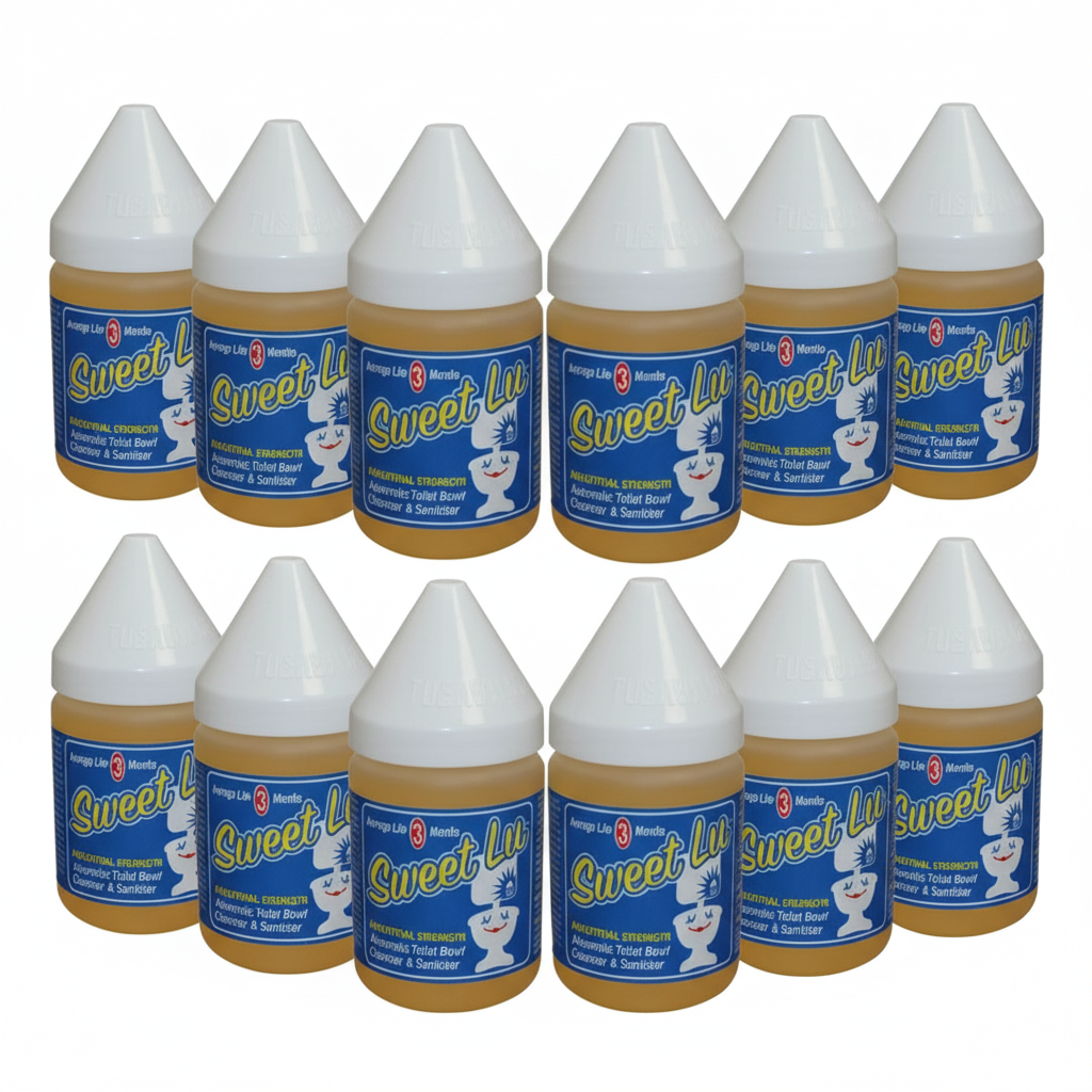 Sweet Lu Toilet Bowl Maintainer Clear Carton 12