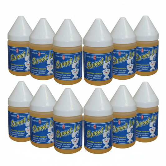 Sweet Lu Toilet Bowl Maintainer Clear Carton 12
