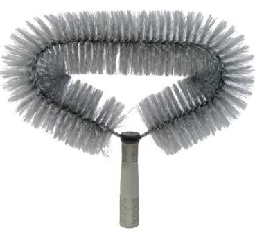 Cleanmax Cobweb Brush Suits Extension Poles Grey