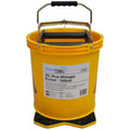 Cleanmax Mop Wringer Bucket Contractor Yellow 16L Each
