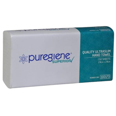 Puregiene Ultraslim Interleaved Hand Towel Superior — Carton of 2400