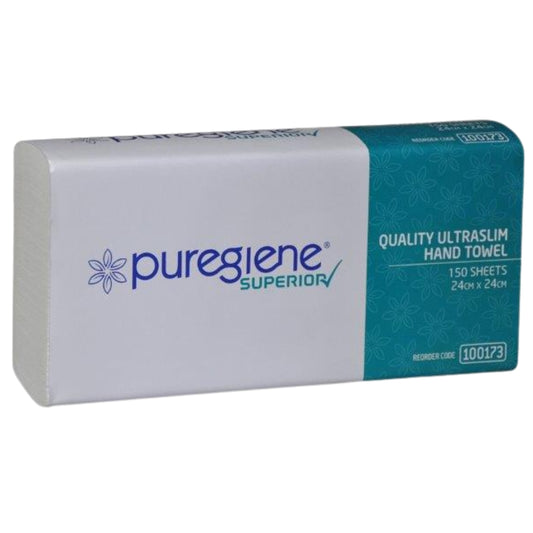 Puregiene Ultraslim Interleaved Hand Towel Superior Carton 2400