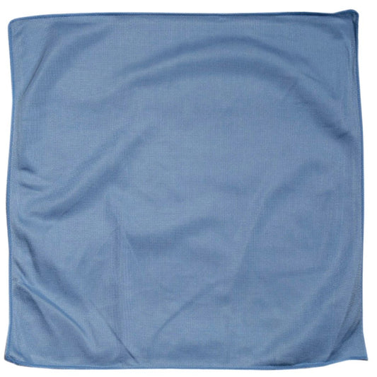 Cleanmax Glass Microfibre Cloth Blue Each