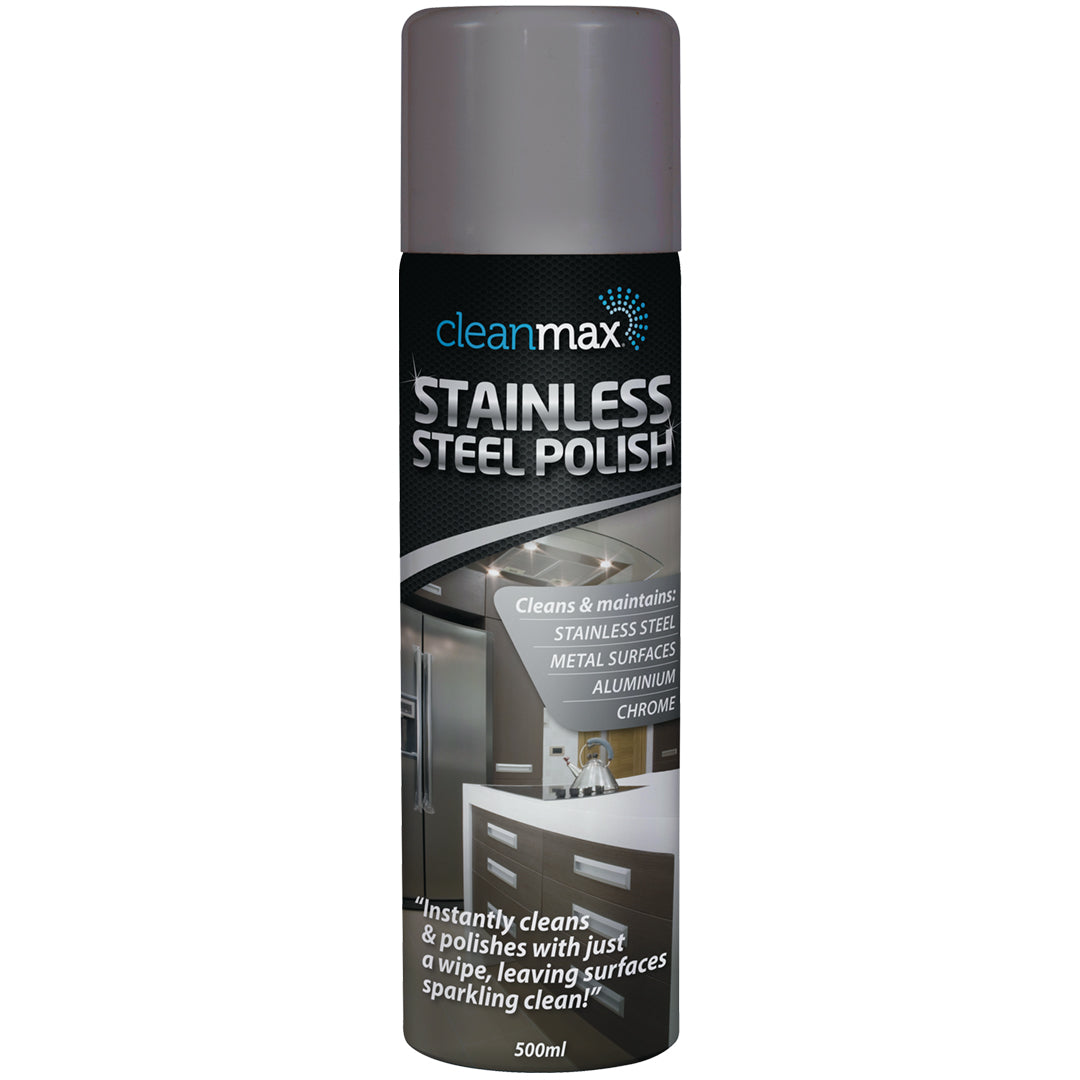 Cleanmax Stainless Steel Polish 400g Each