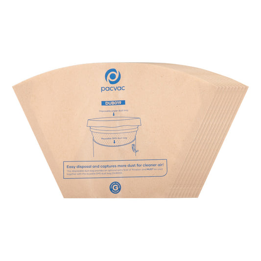 Pacvac Hypercone Paper Bag DUB019 Pack 10
