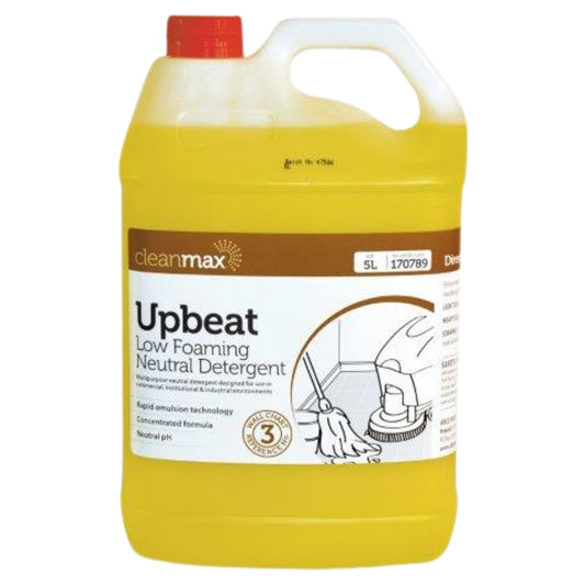 Cleanmax Neutral Detergent Upbeat 5L Each