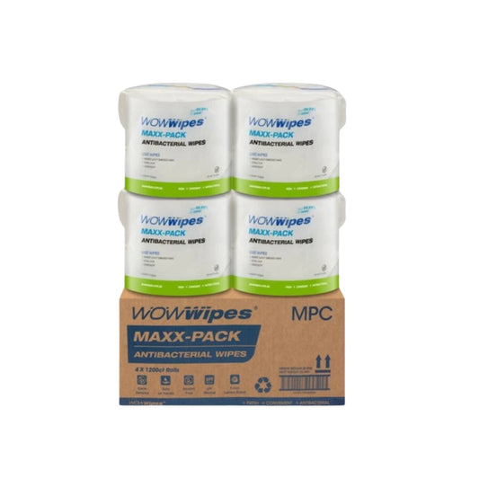 Wow Wipes Anti-Bacterial Wipes Carton 4800