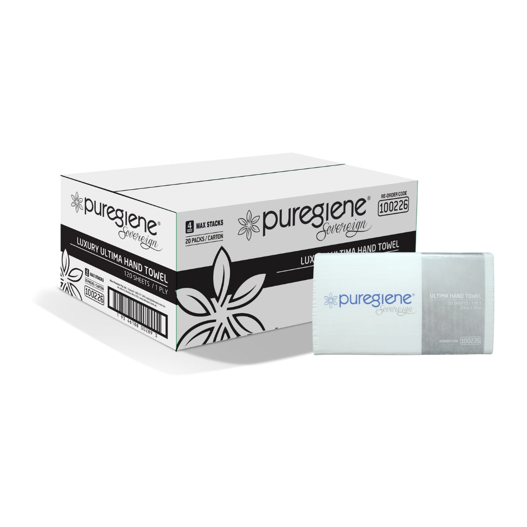 Puregiene Ultima Interleaved Hand Towel Sovereign Carton 2400