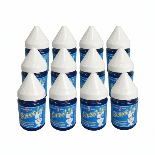 Sweet Lu Toilet Bowl Maintainer Blue Carton 12