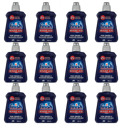 Finish Regular Rinse Aid — 250ml, 12 Pack