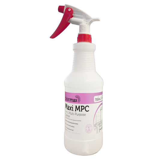 Cleanmax Spray Bottle Maxi MPC 750mL Kit (Includes Spray Bottle & Trigger)
