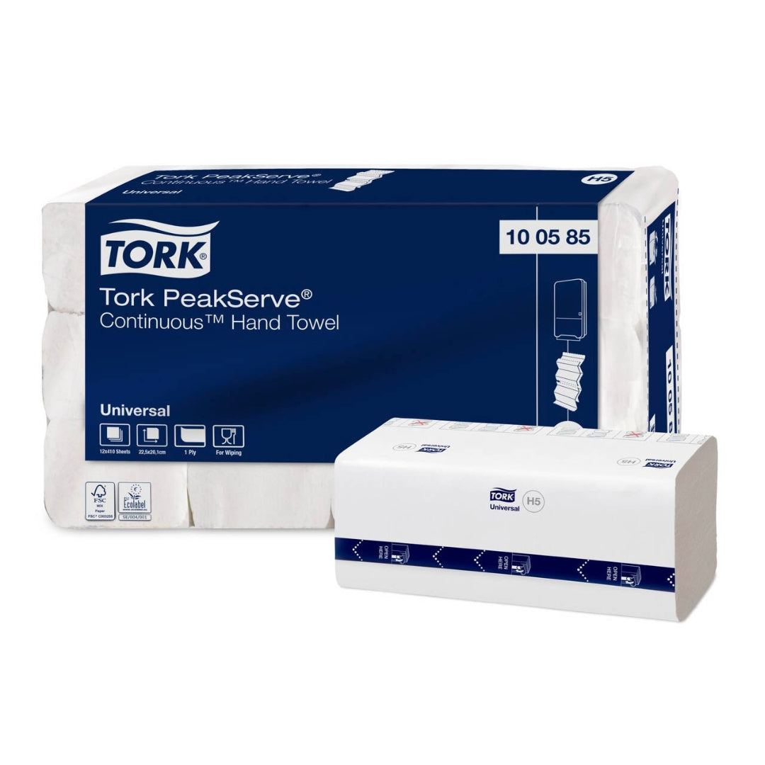 Tork Continuous Hand Towel Peakserve H5 Carton 12