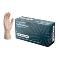 Puregiene Powder Free Clear Vinyl Gloves — Large, Box of 100
