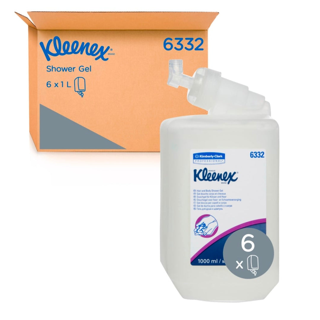 Kleenex Hair & Body Soap 6332 1L Carton 6