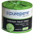 Puregiene Toilet Tissue Select — 1 Ply, 1000 Sheet, Carton of 48