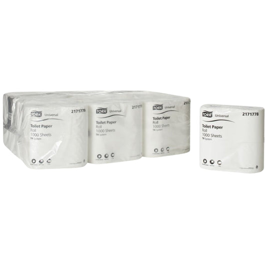 Tork Toilet Tissue 1 Ply 850 Sheet Carton 48